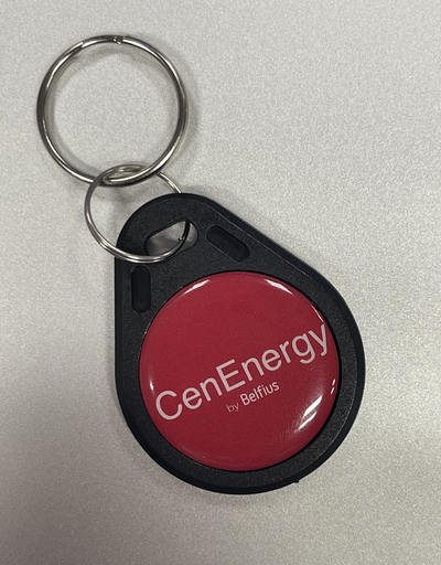 [Keychain laadpas online besteld] Badge de recharge porte-clés